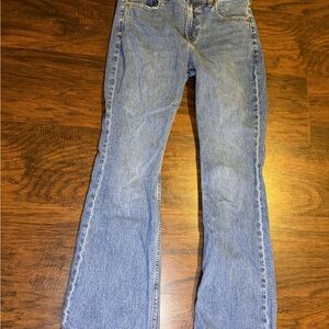 Abercrombie & Fitch Light Blue Flare Jeans